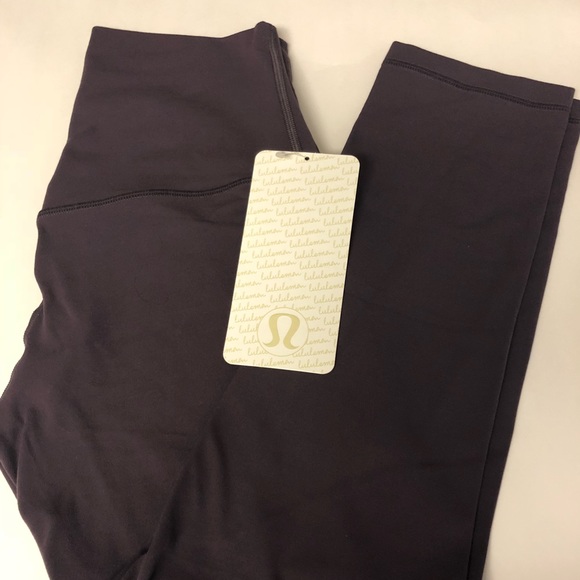 Lululemon Align Crop 21' Black Currant - Picture 3 of 6